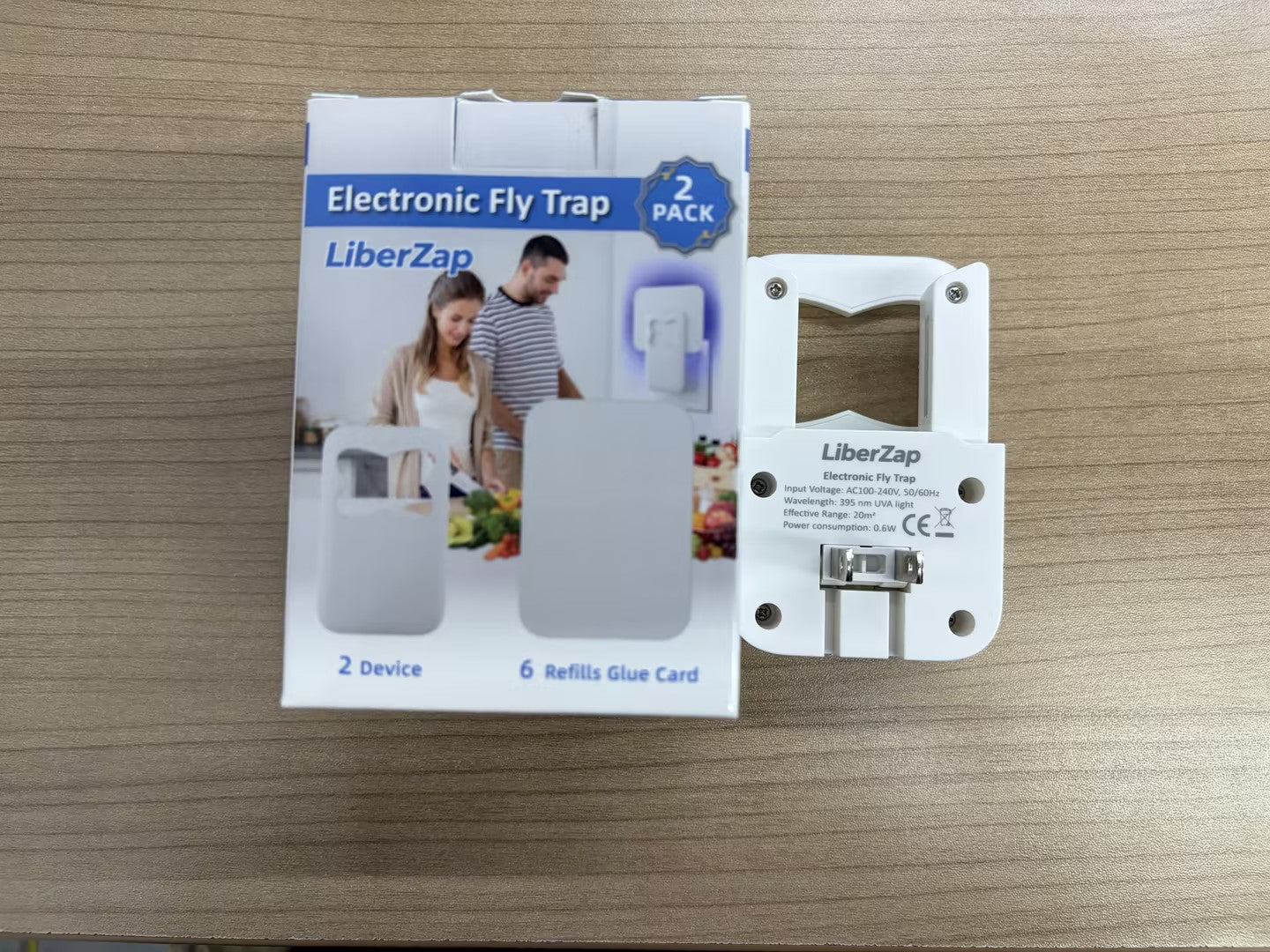Fly Traps Indoor Plug-in Flying Insect Trap-Bug Catcher Indoors Fruit Fly Traps