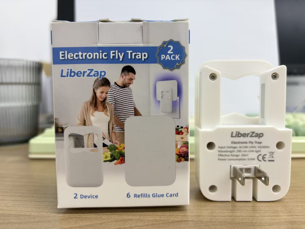 Fly Traps Indoor Plug-in Flying Insect Trap-Bug Catcher Indoors Fruit Fly Traps